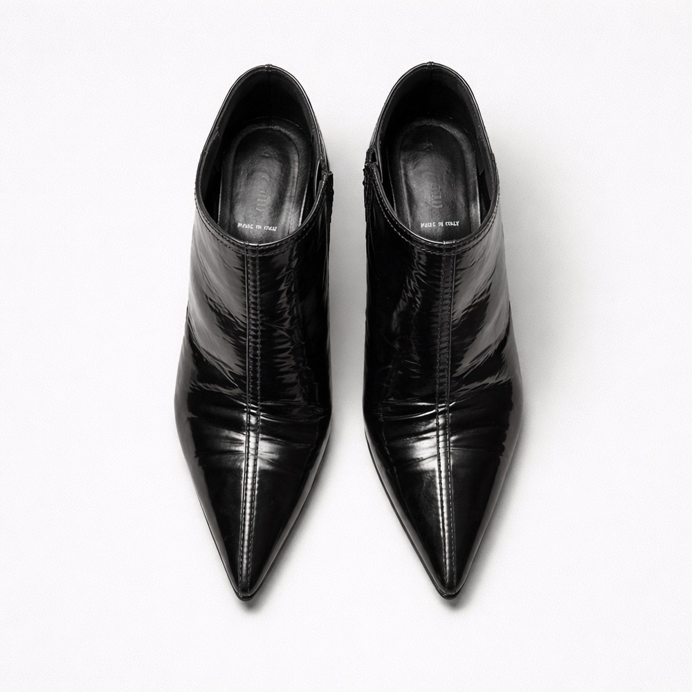Miu Miu Black Ankle Booties